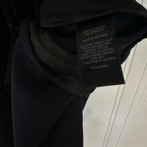 Express wide leg cropped trousers size 6 navy - Picture 10 of 11